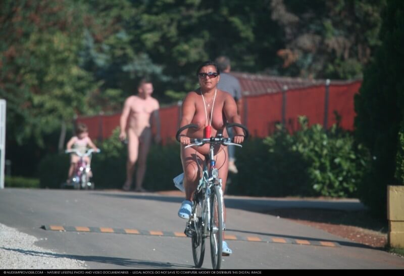 Naturists Road Biking pics - It values honesty and sincerity in trusting the nudists around you