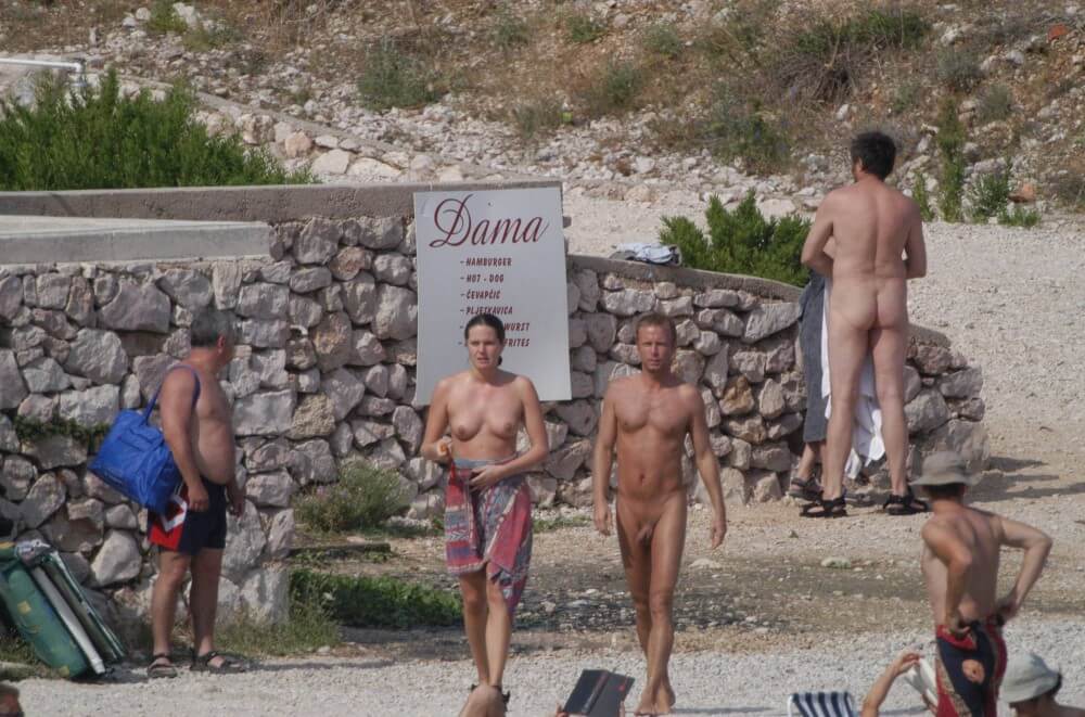 Baska Rock-Wall Path pics - Unrestricted freedom is a core value in nudism and naturism