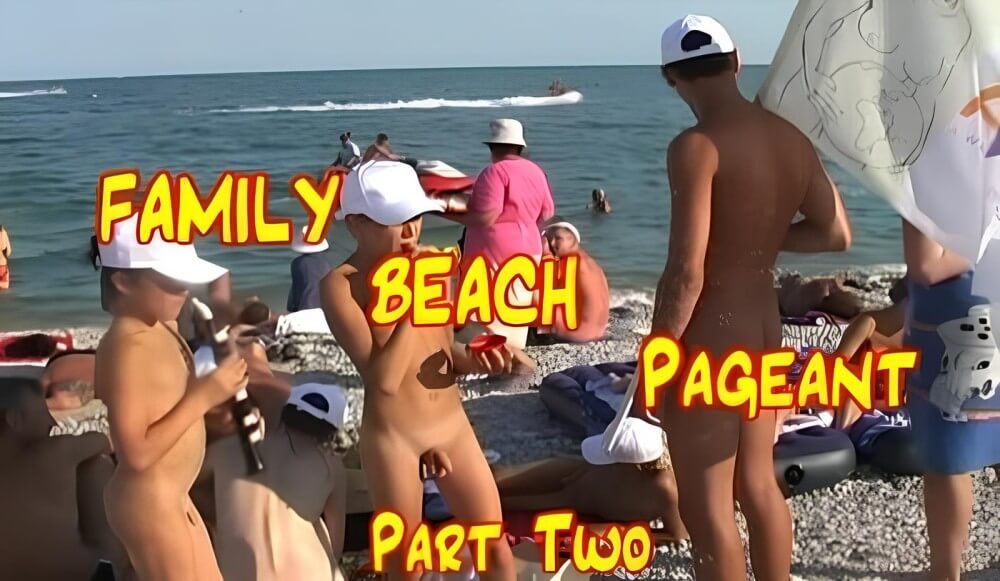 Enature - Family Beach Pageant part two - Belief in oneself and ones own strengths are important qualities for practitioners of naturism and nudism