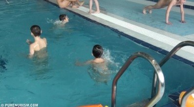 Poolside activities 1 Full HD - Nudism and naturism bring you closer to nature