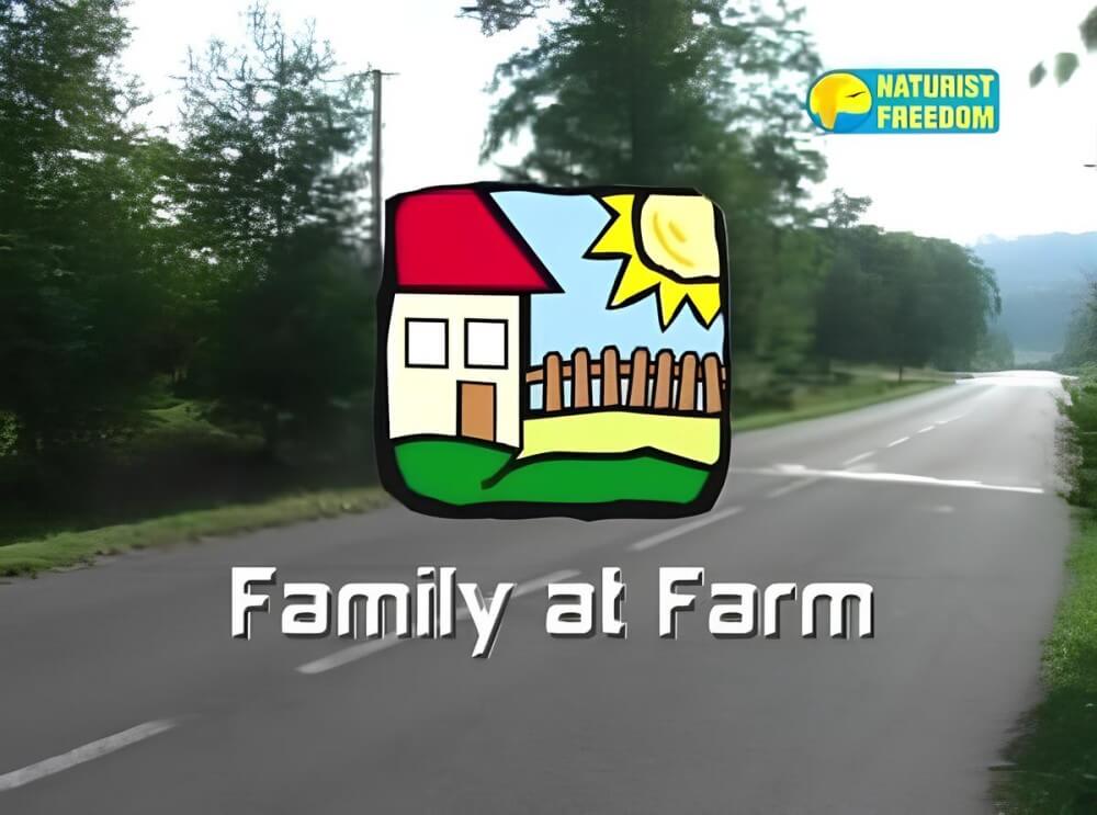 Naturist Freedom: Family at Farm - Naturism teaches us to accept differences and imperfections without shame or insecurities