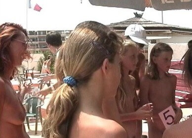 Jr Miss Pageant France - One of the most striking examples of naturism