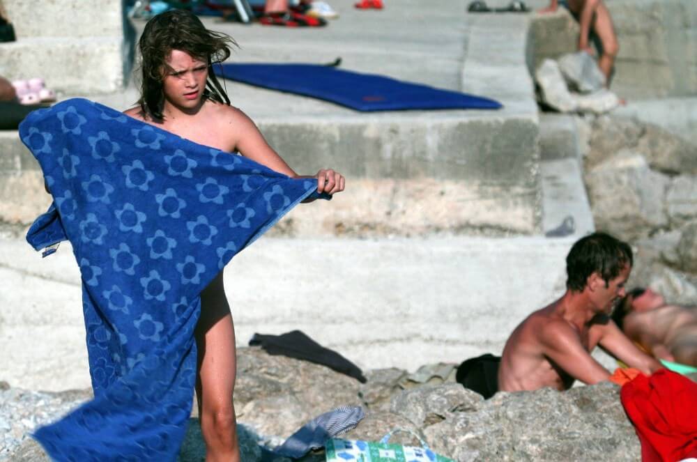 Nudist Rocky Family Angle - A Base for Naturist Recreation