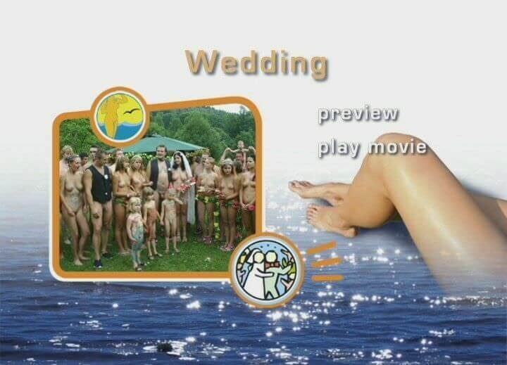 A wedding in a nudist collective - We have no objection to the phenomenon itself