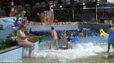 Aqua Extravaganza 4 - This movement helps people understand that the naked body is not an object for judgment or condemnation