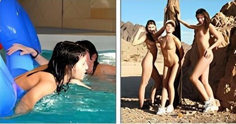 Documented Lifestyle # 1 - Ideological naturists: exclusive materials