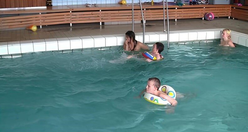 Swimming center club Full HD - Nudism is normal and fun