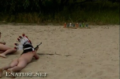 Enature - naked shoot out - Events with completely naked people