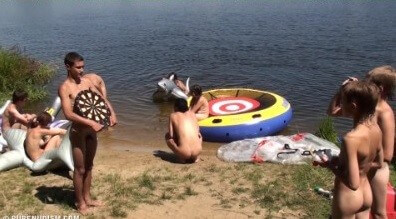 Nude and hot summer day video - Nudism is permitted throughout the entire territory