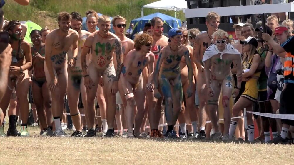 Roskilde Festival Full HD video - Nudism as a way to overcome body image issues and stereotypes