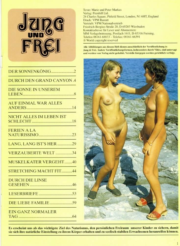 Jung und Frei Nr 76 - Nudism brings joy to life