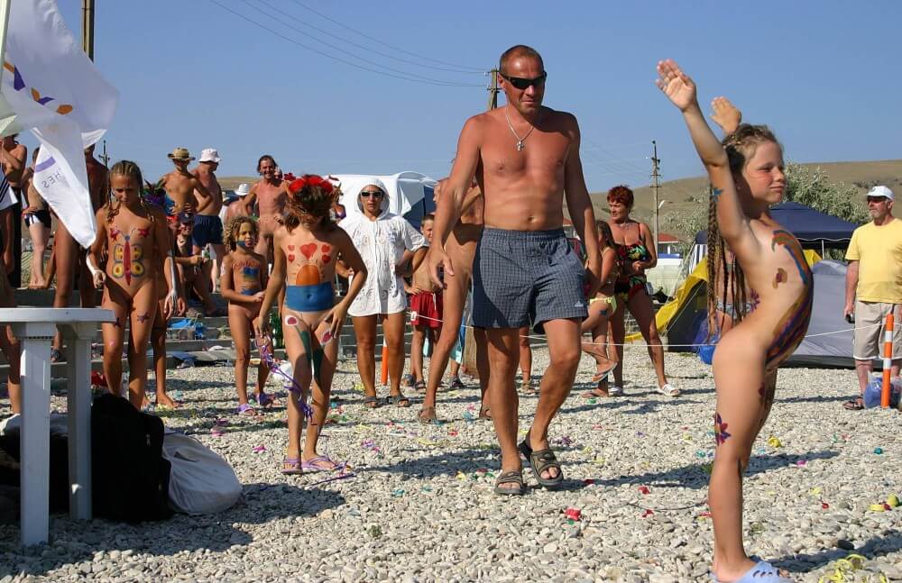 Beach Time Talent Show pics - The lifestyle of naturist advocates and their community