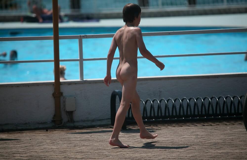Grassy Patio Nature Hike - Nudity helps you feel free