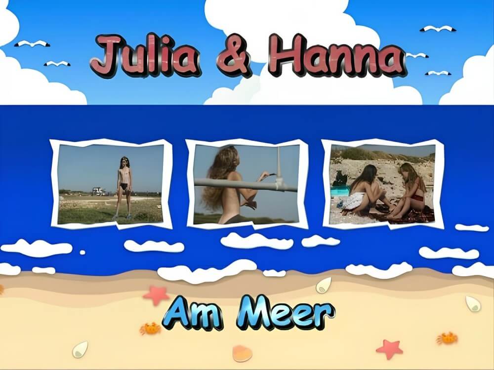 Naturistin: Julia und Hanna am Meer - Simplicity is the key to nudism