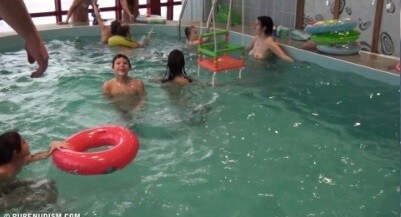 Indoor Swim Exercise 2 Full HD video - This practice of going nude was embraced by the highest ranks of the aristocracy