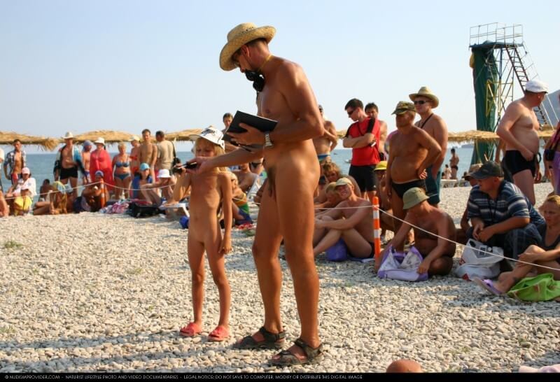 Naturist Pageant Line Up photos - Nudity promotes a better understanding of oneself and ones feelings