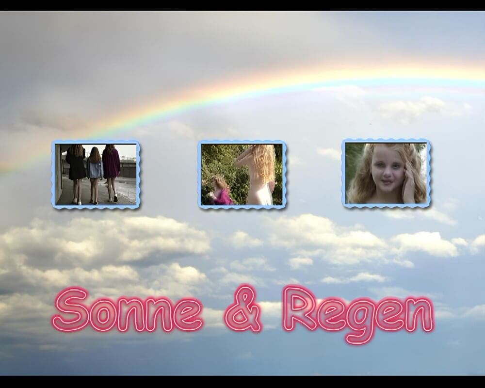 Naturistin: Sonne und Regen - In our home, we are all nudists