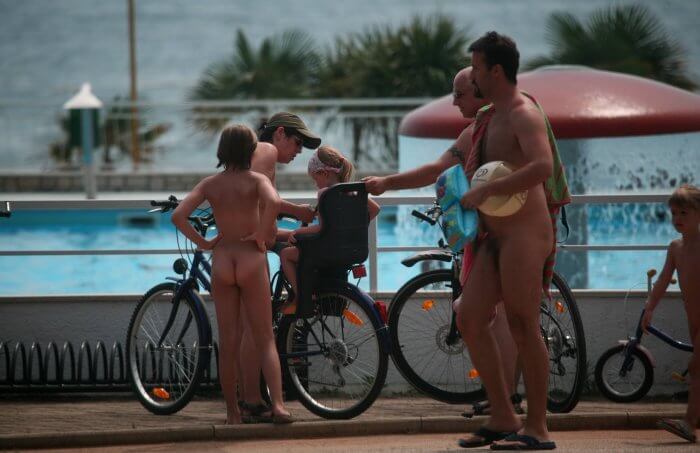 Freedom on two wheels: how cycling and hiking enrich the lives of nudists - Growing up on a nudist beach