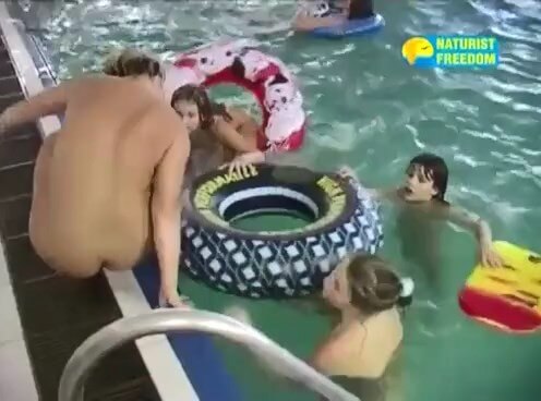 Naturist Freedom Full Pool - Nudity is perceived as a natural aspect of life