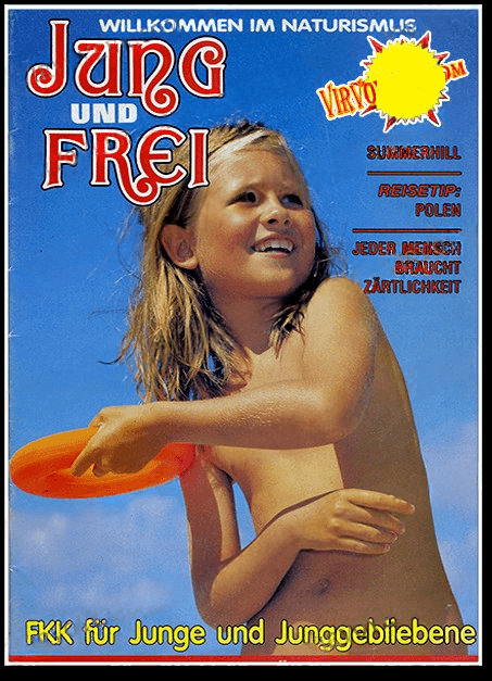 Jung und Frei Nr 65 - Nature fills the naked body with energy and inspiration