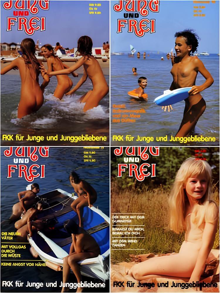 Jung und Frei Nr 9-12 - One of the most striking examples of naturism