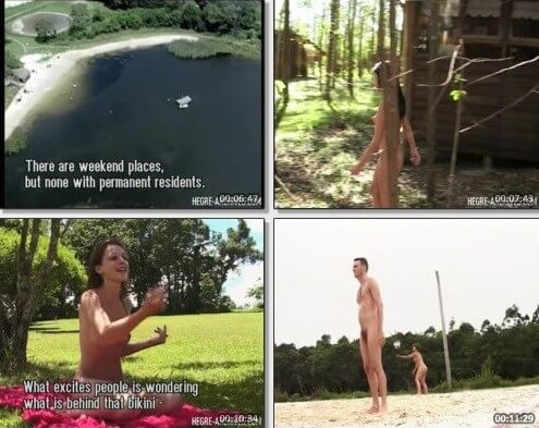 A day in the life of a naturist - Nudity is perceived as a natural expression of life