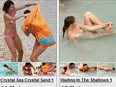 Naturism photo gallery # 30 - Active naturists on vacation