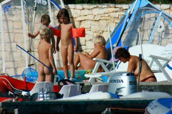 By the boat photos - This is the culture of nudism
