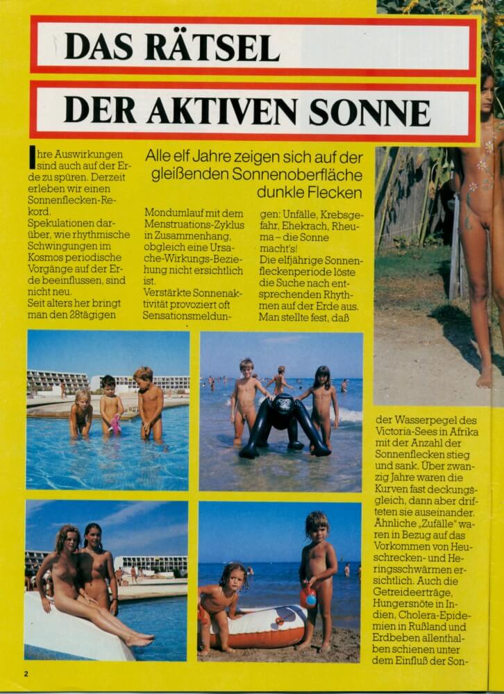 Jung und Frei Nr 37 - A love of the sun and fresh air are important values for those who practice naturism and nudism