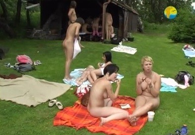 Naturist Freedom: Cottage Picnic - Nudity is a part of life without shame
