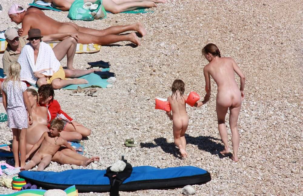 Orange Floaty Safety First Naturist pics - The true flourishing of a culture of naturalness