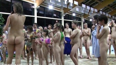 Aqua Extravaganza 3 - Lightheartedness and ease are characteristic features of the practice of nudism and naturism