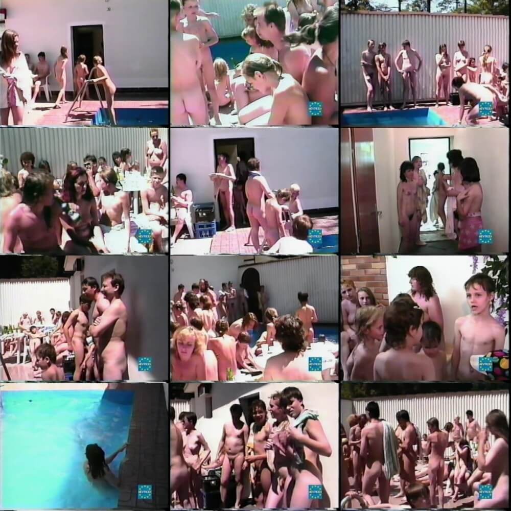 EVFKK - Naked in the Cabana - Wearing less clothing is fashionable