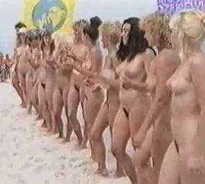 Miss Natura 1990 video - A nude person strives for inner harmony and peace of mind