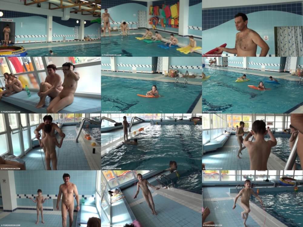 Poolside activities 2 Full HD - The practice of nudism promotes freedom from fears and insecurities