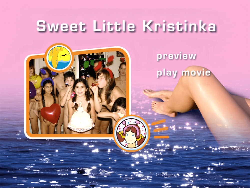 Naturist Freedom: Sweet Little Kristinka  DVD - The Naked Human Body